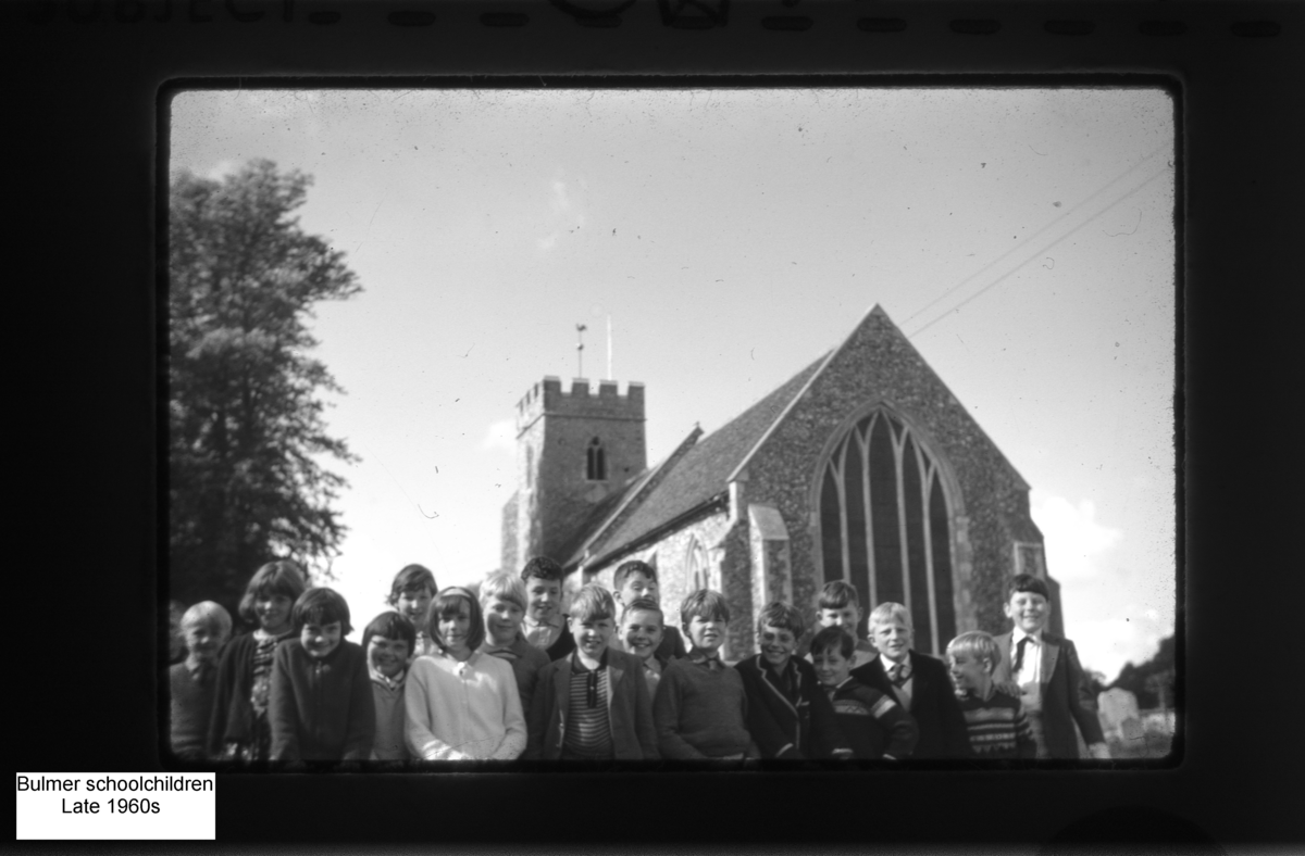 1960s Bulmer school kids late